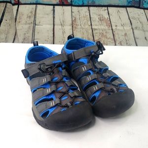 Keen Kids Blue and Gray Outdoor Newport H2 water sandals